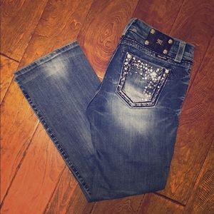 Miss Me Sequins & Studs Easy Boot Women’s Jeans 29